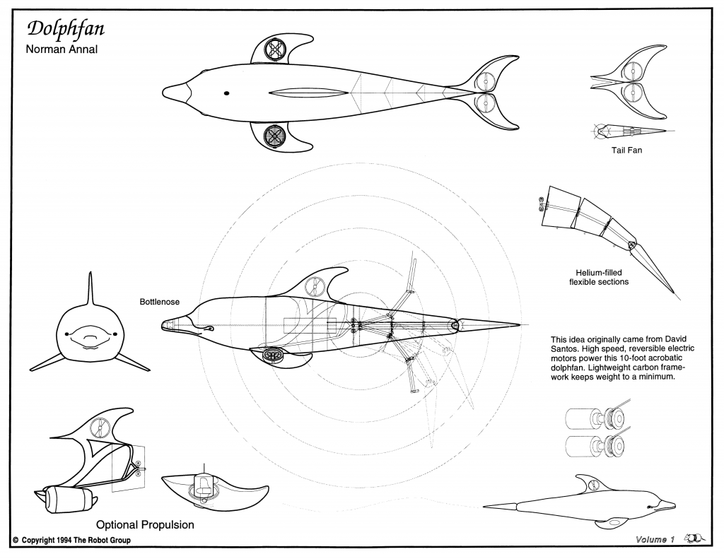 Dolphan, by Norma Annal, inspired by Dave Santos