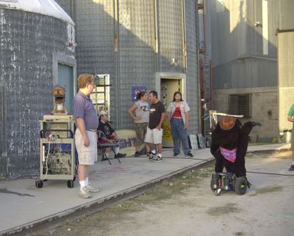 EyeBot as GorillaBot at CAM Carnival (San Antonio, TX) 2004-07-03